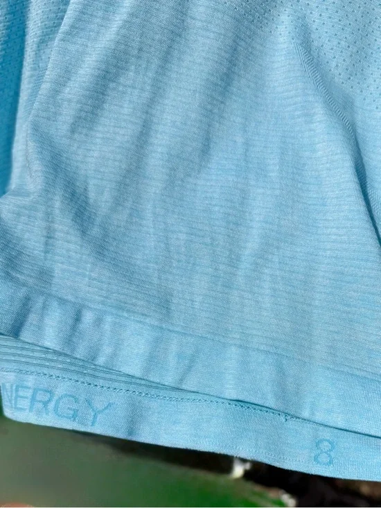 lululemon athletica Swiftly Tech 2.0 Race Length Long Sleeve Size 8 Blue Chill - Picture 5 of 13